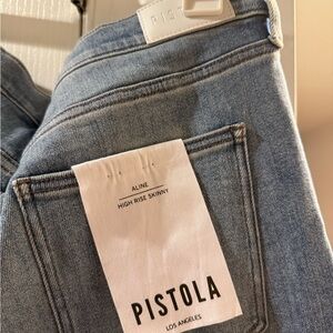 NWT Aline High Rise Skinny Jean in Linden Medium Wash